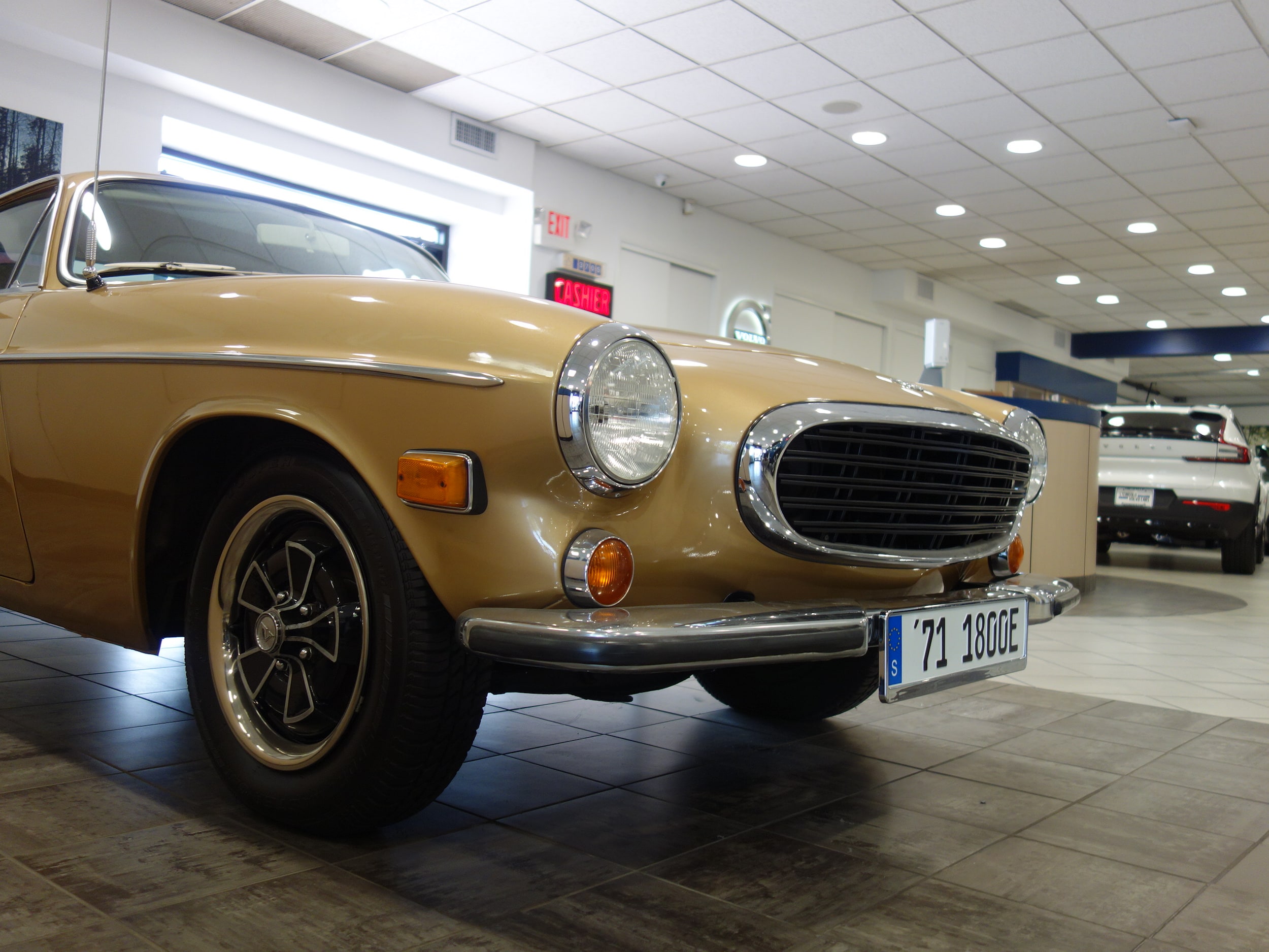used 1971 Volvo 1800E car, priced at $1,000,000