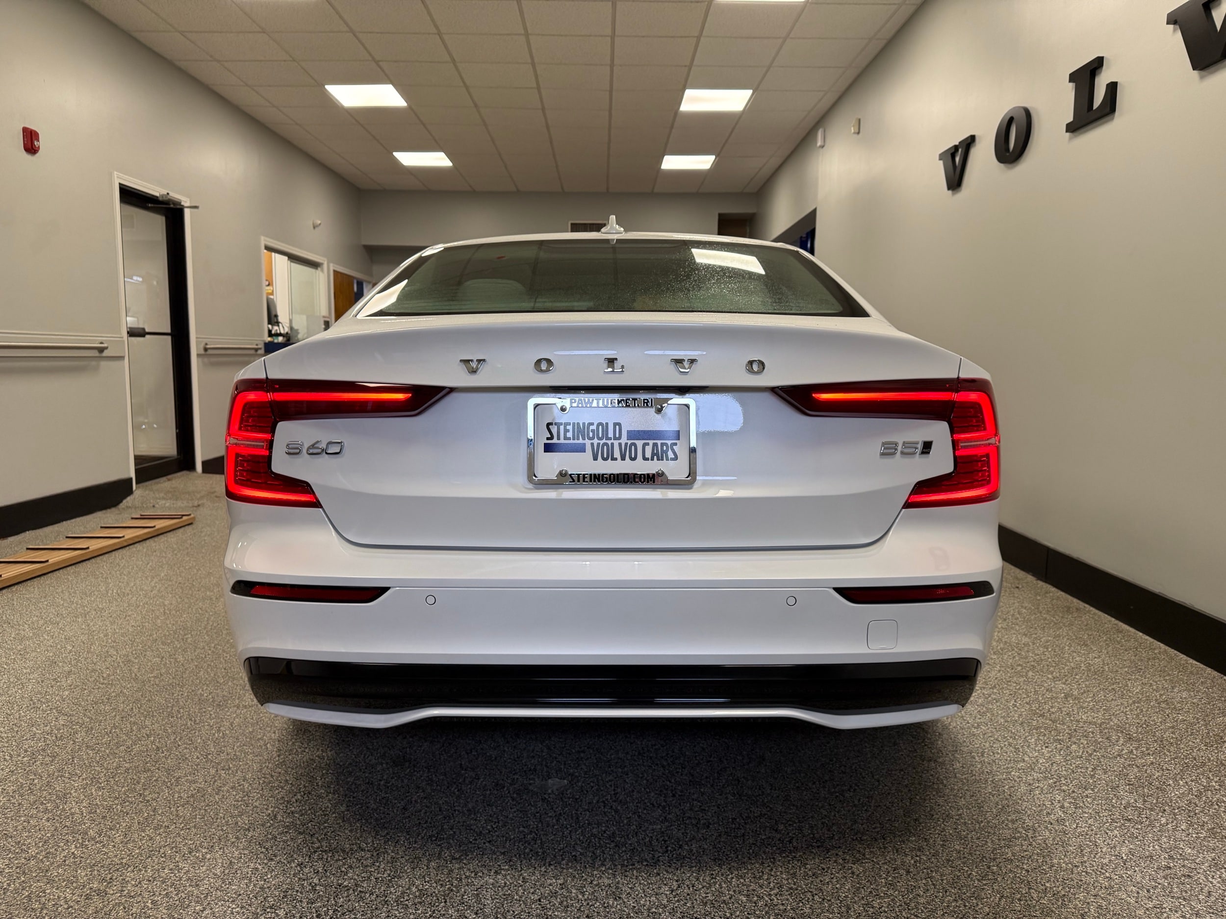used 2024 Volvo S60 car, priced at $35,200