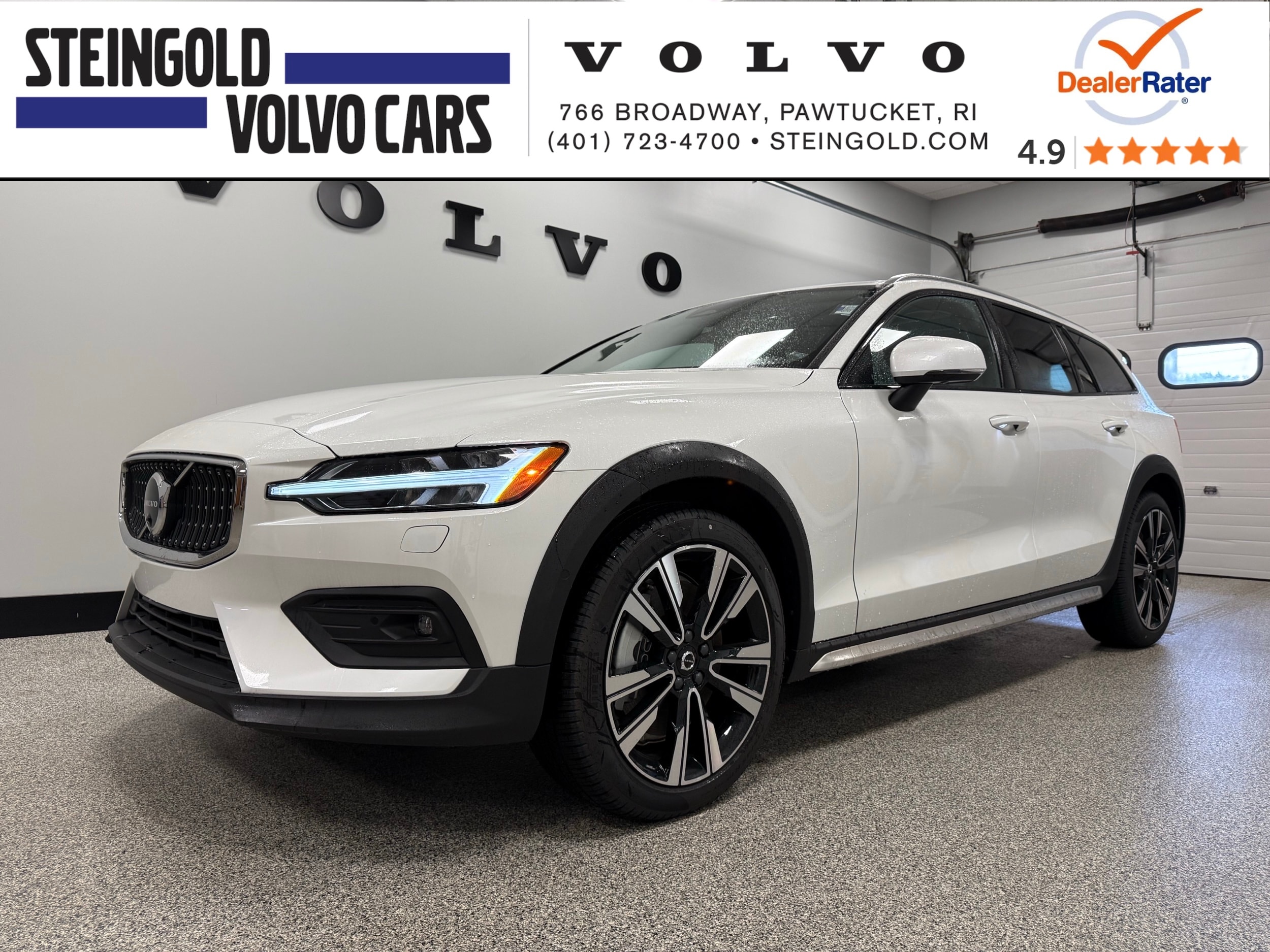 new 2025 Volvo V60 Cross Country car, priced at $58,135