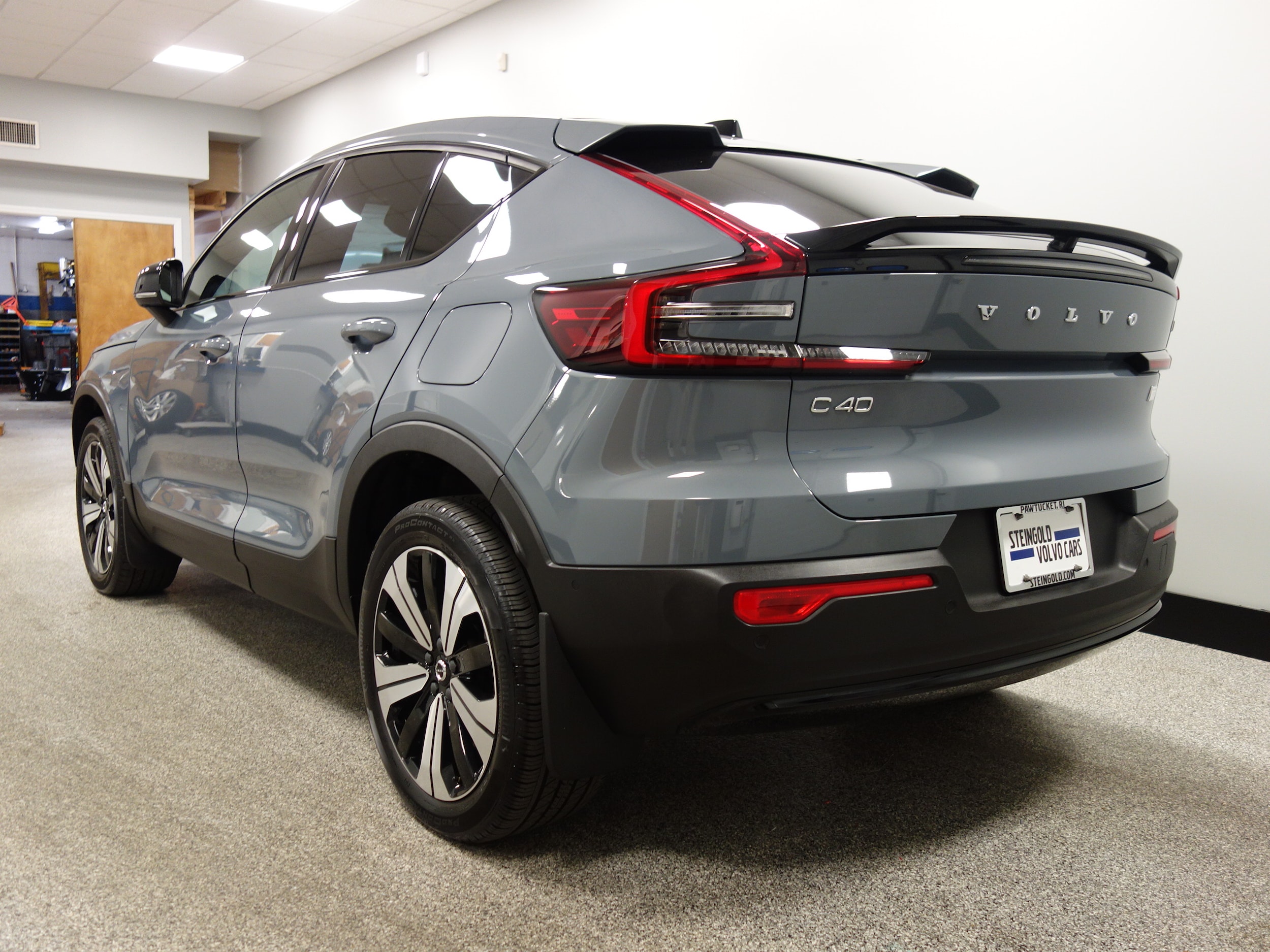 used 2023 Volvo C40 Recharge Pure Electric car, priced at $30,500