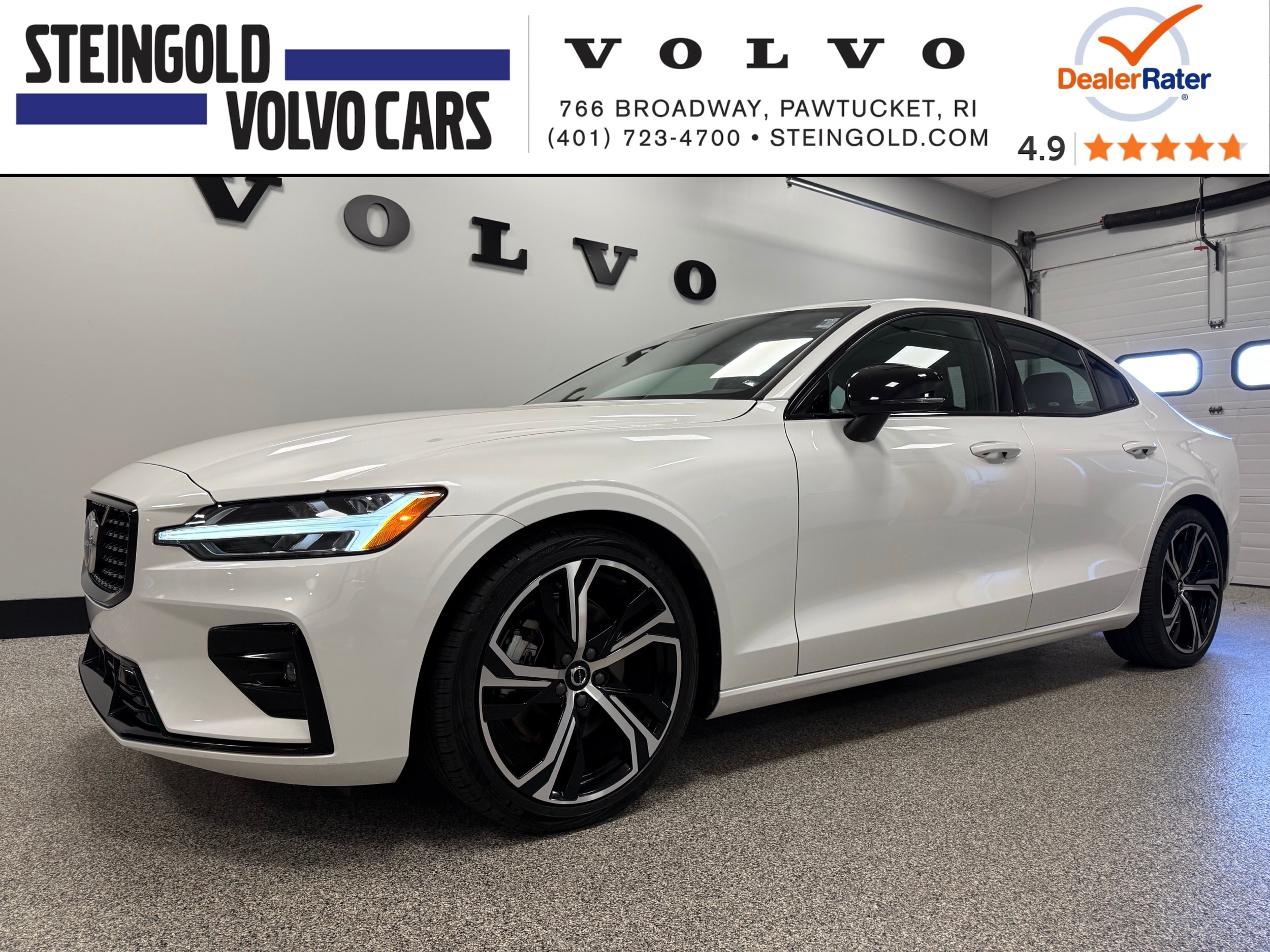 used 2024 Volvo S60 car, priced at $29,600