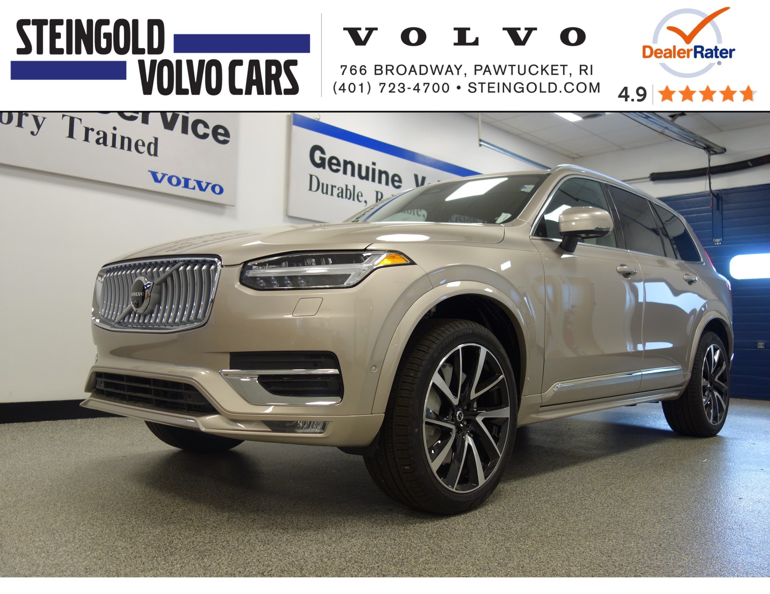 new 2024 Volvo XC90 car, priced at $72,655