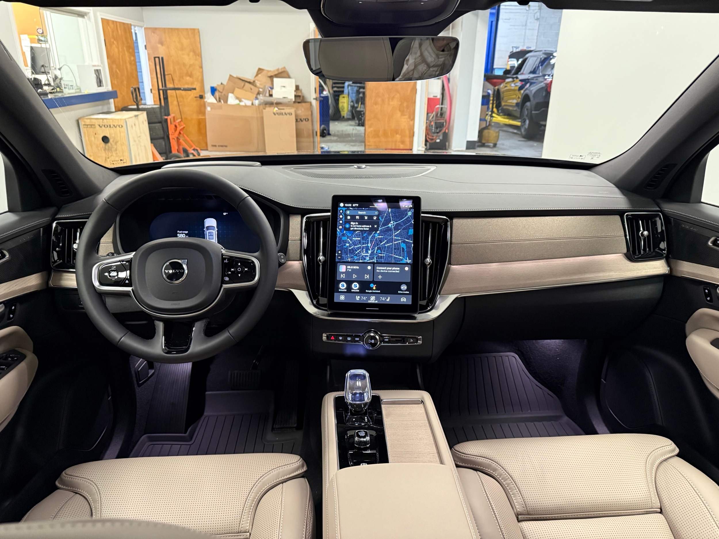 new 2025 Volvo XC90 car, priced at $72,345