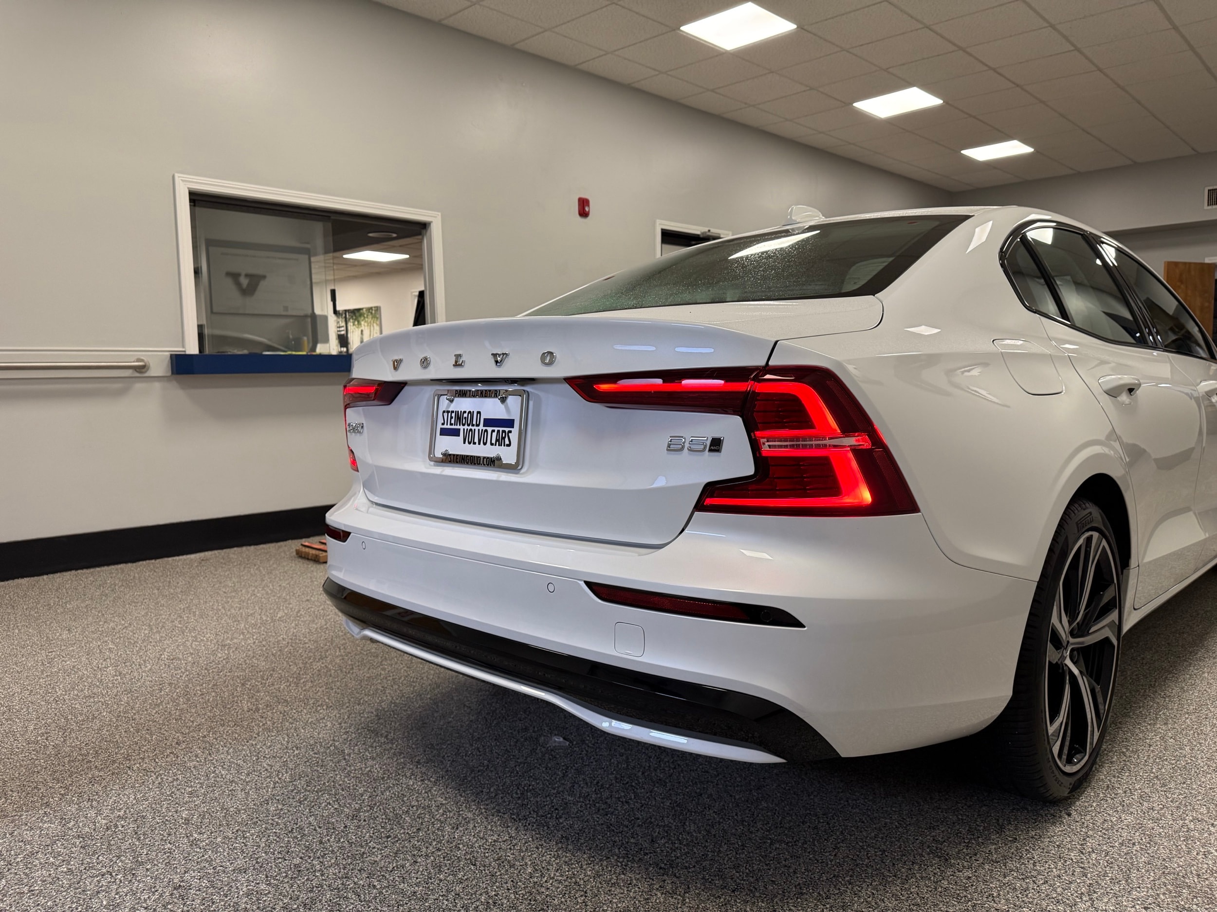 used 2024 Volvo S60 car, priced at $35,200