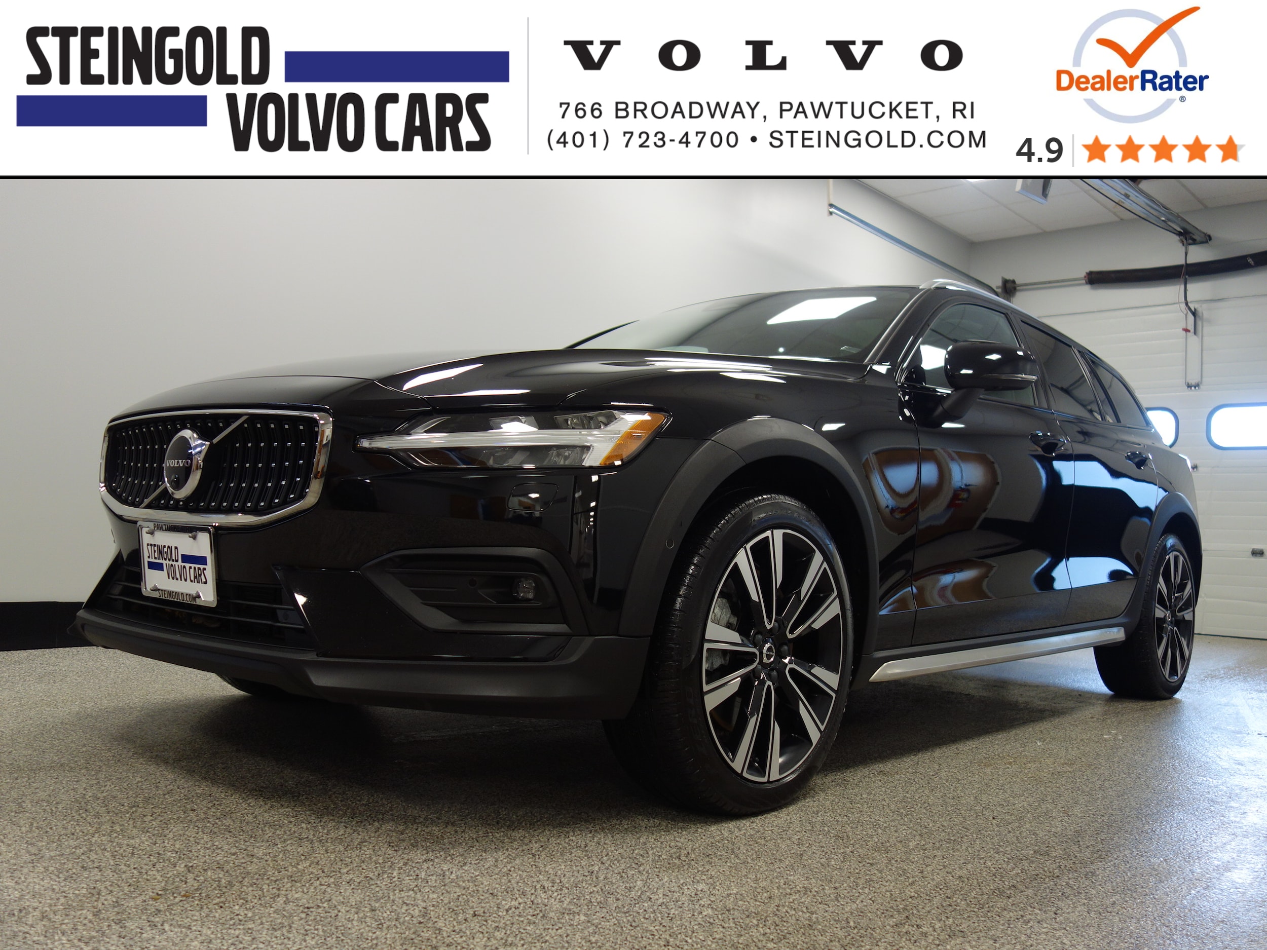 used 2023 Volvo V60 Cross Country car, priced at $44,500