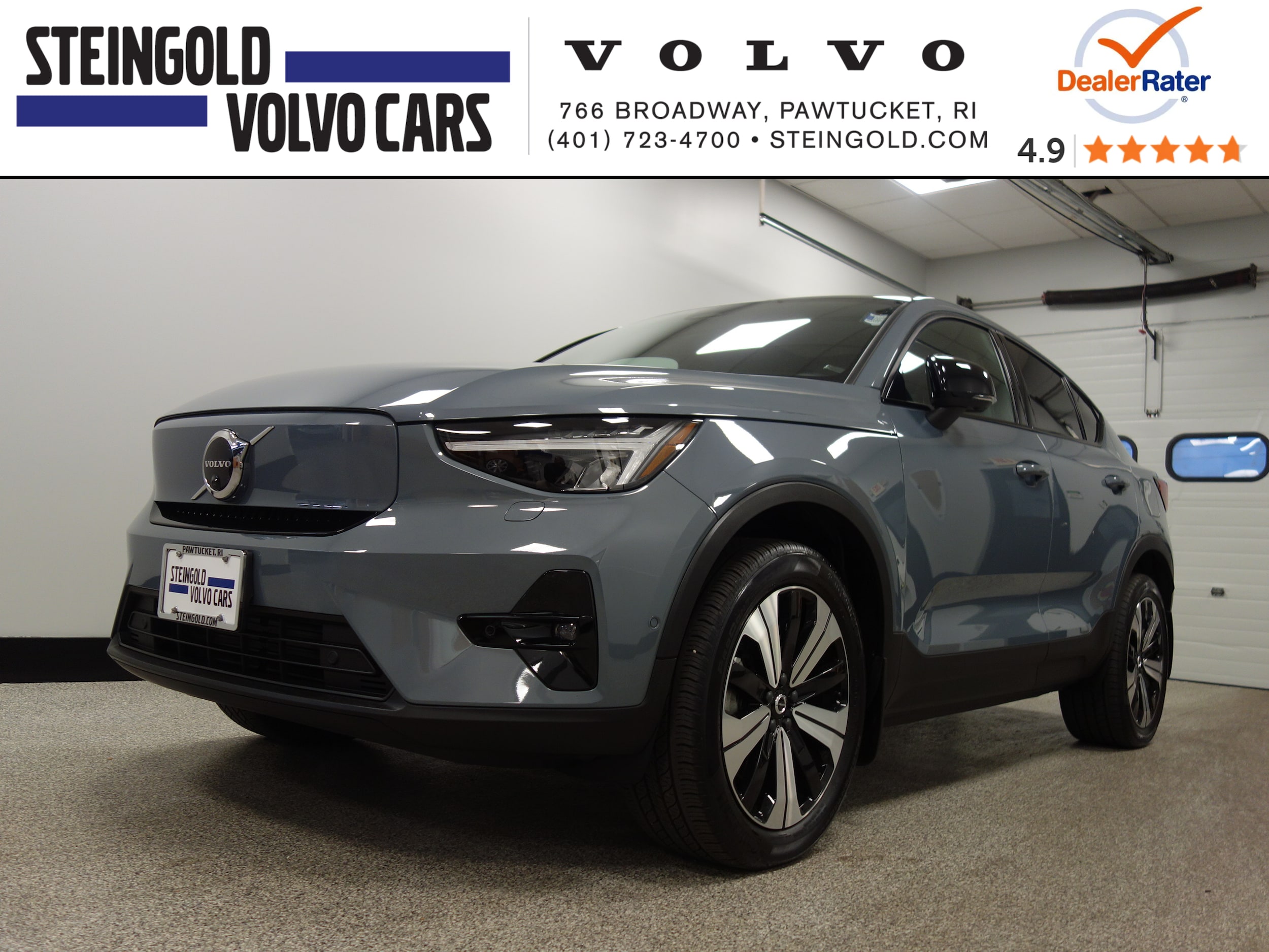 used 2023 Volvo C40 Recharge Pure Electric car, priced at $32,500