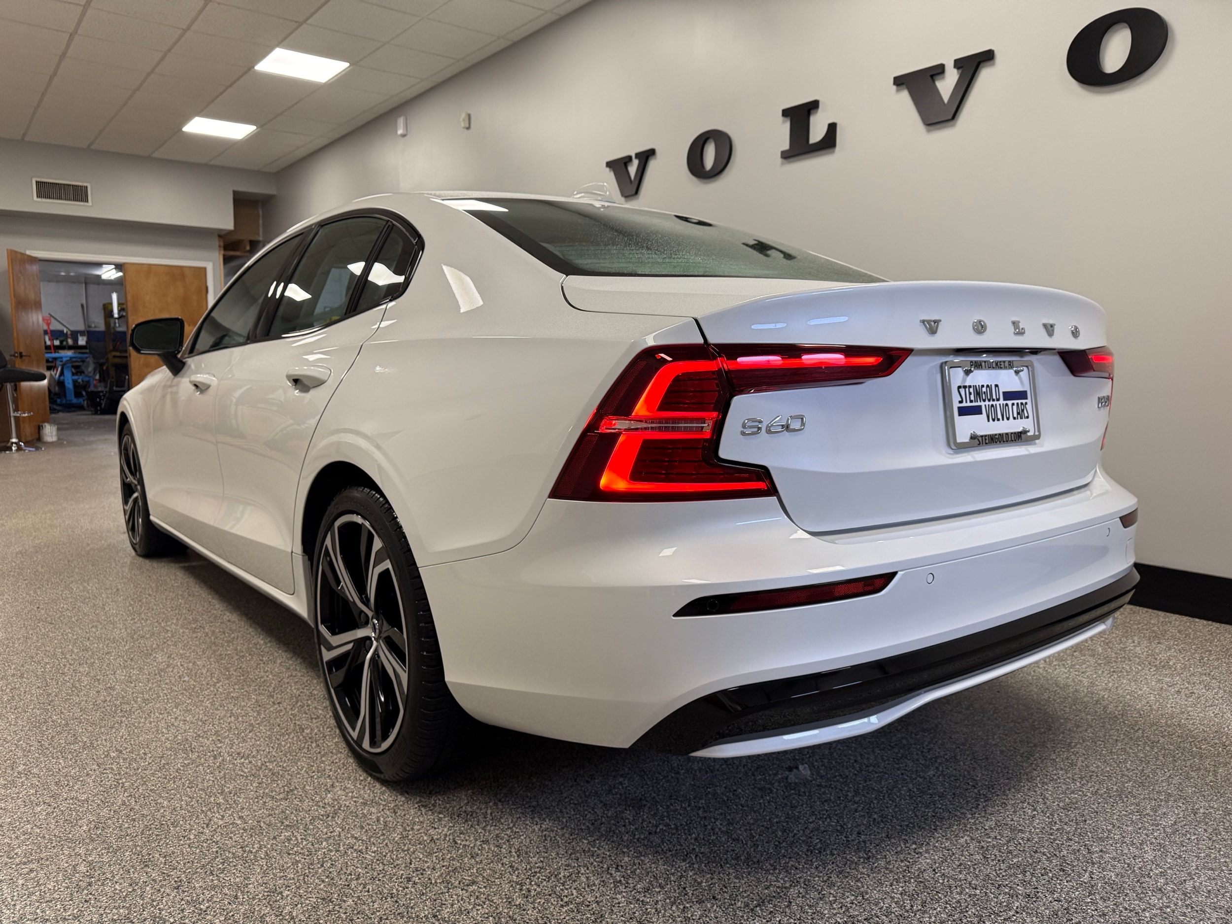 used 2024 Volvo S60 car, priced at $35,200