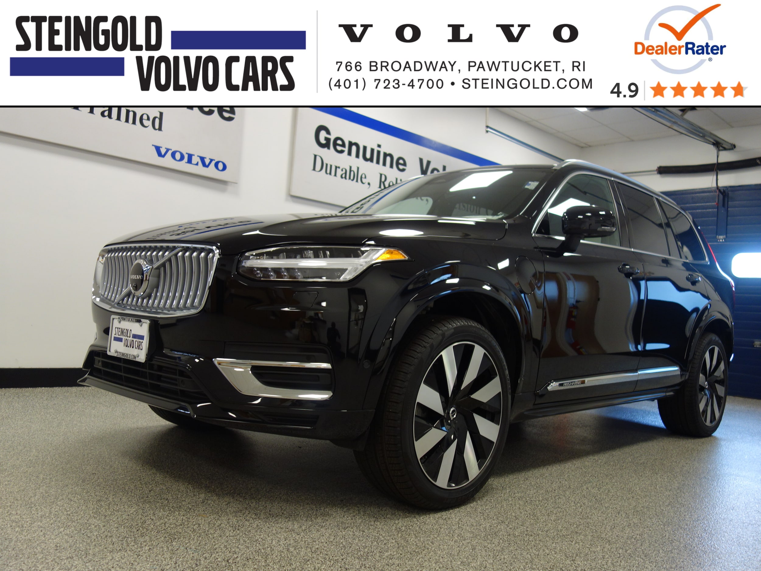 used 2024 Volvo XC90 plug-in hybrid car, priced at $78,635