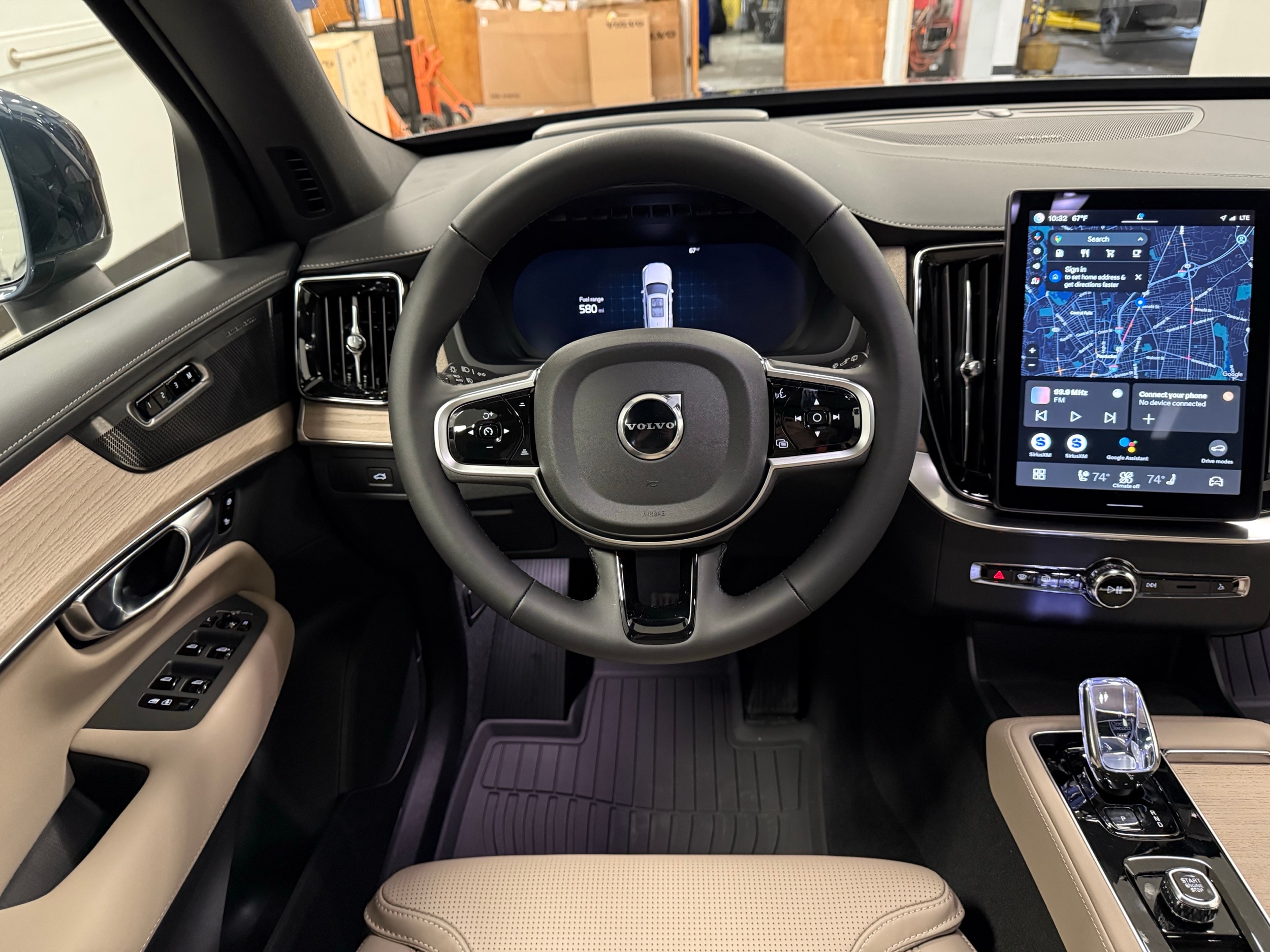 new 2025 Volvo XC90 car, priced at $72,345