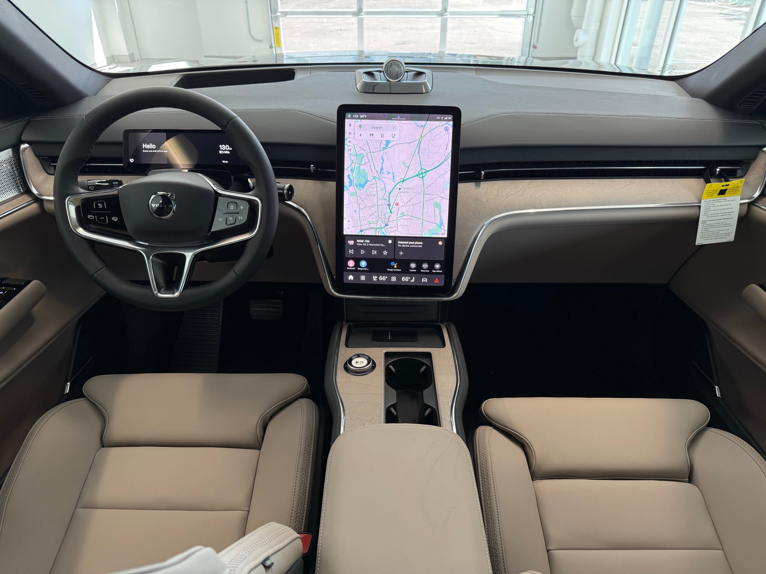 new 2025 Volvo EX90 car, priced at $94,640