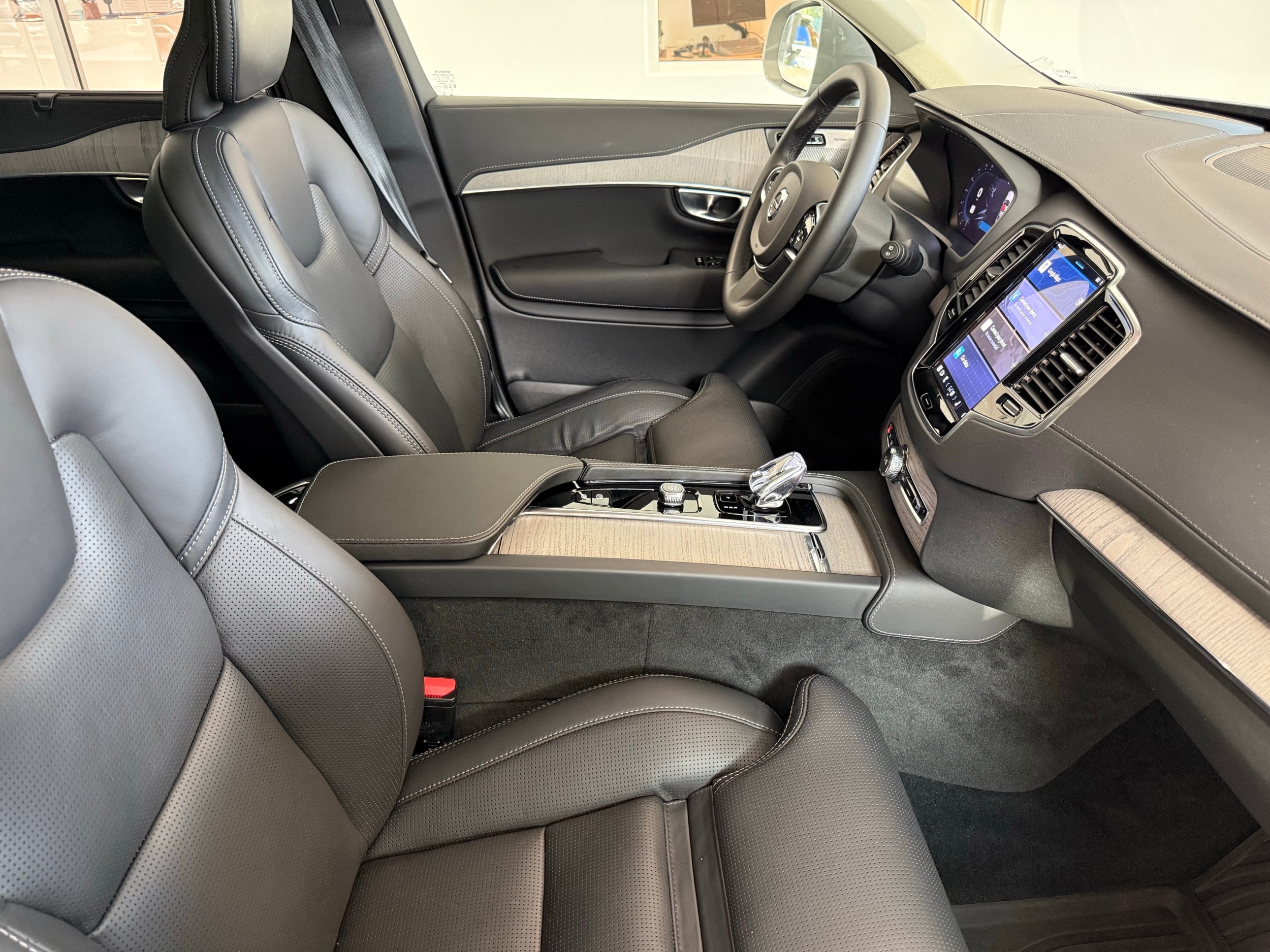 used 2024 Volvo XC90 plug-in hybrid car, priced at $63,500