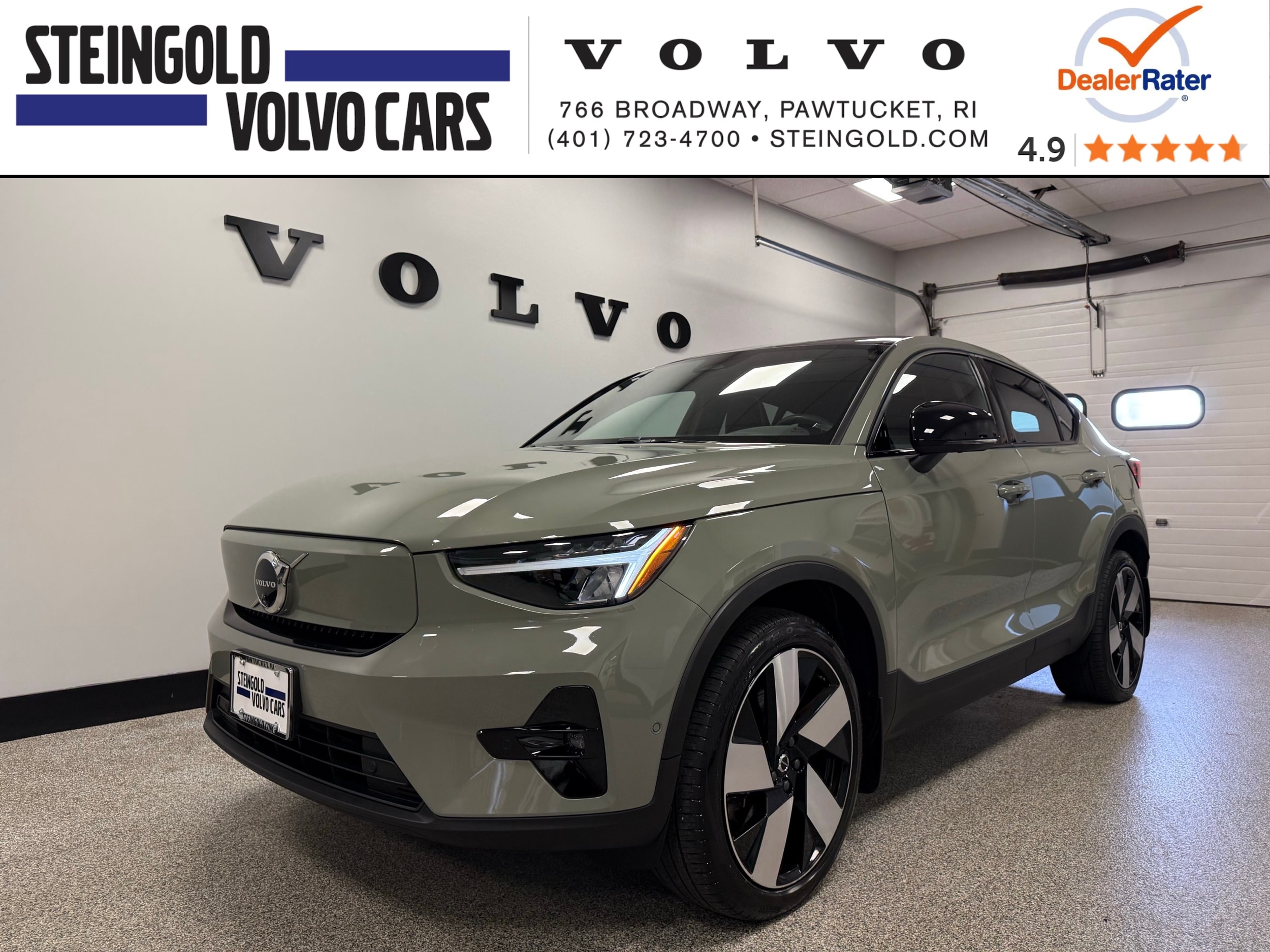 used 2024 Volvo C40 Recharge Pure Electric car, priced at $39,500