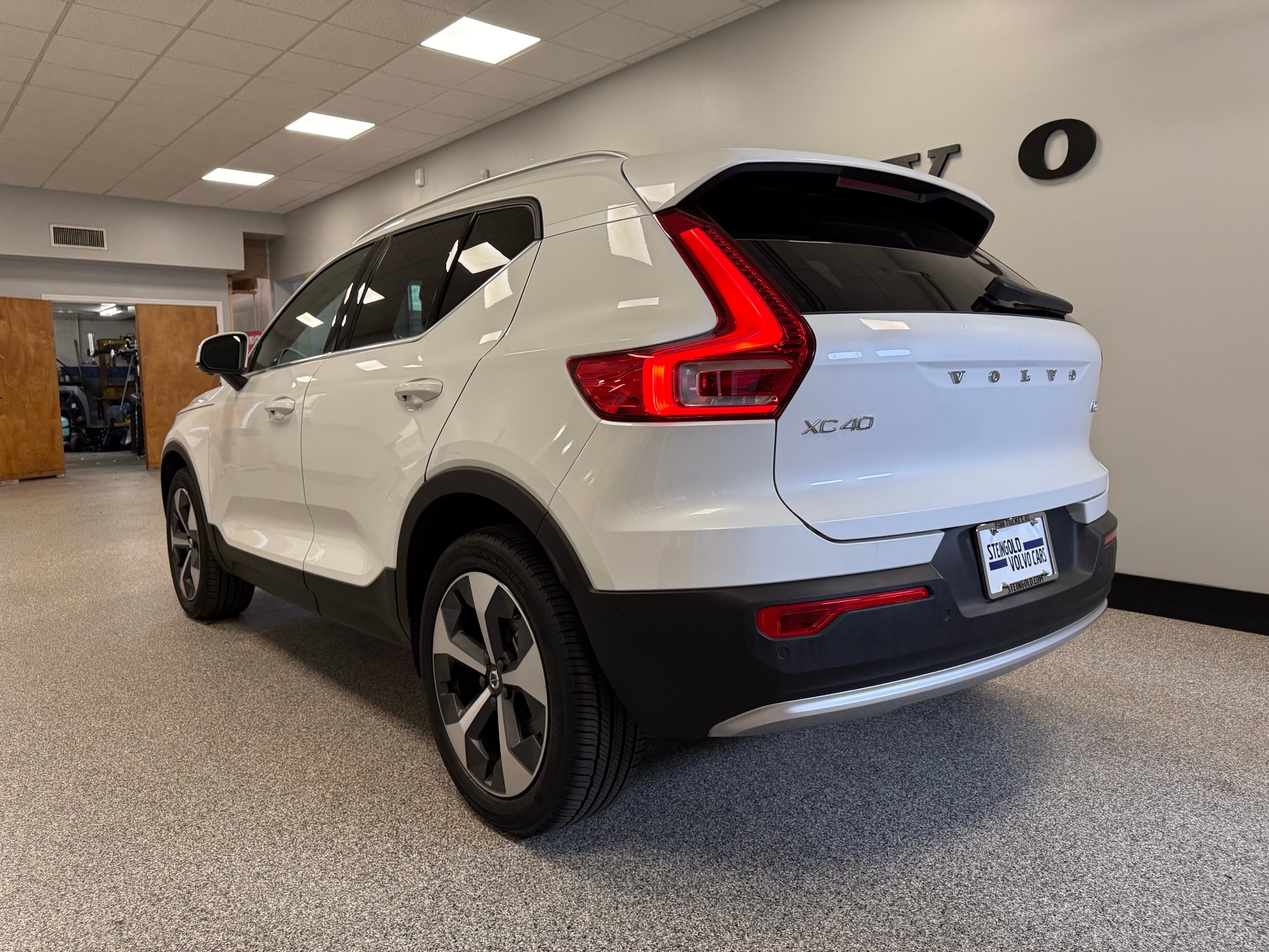 used 2025 Volvo XC40 car, priced at $42,500