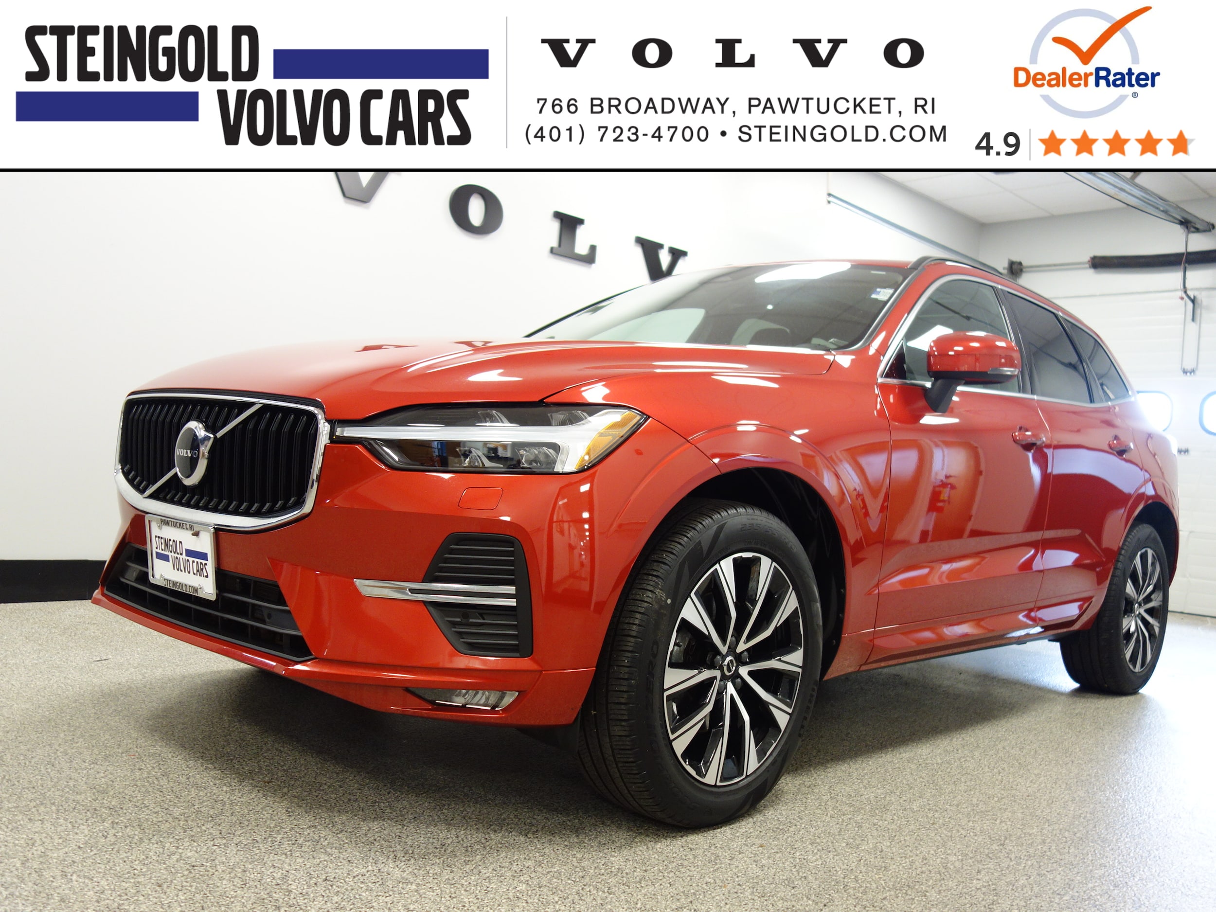 used 2023 Volvo XC60 car, priced at $42,500