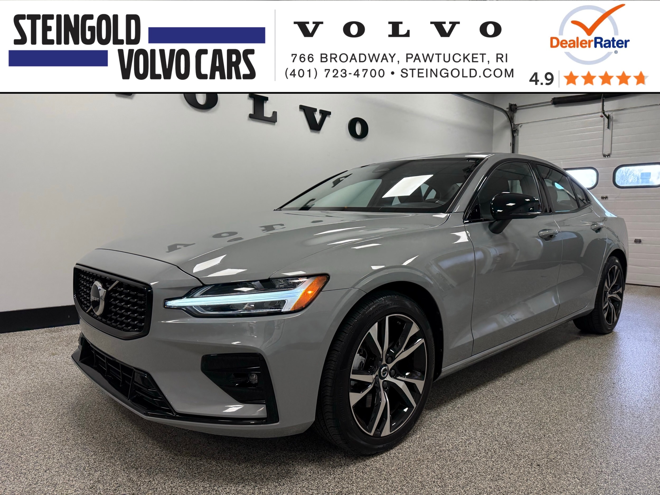 used 2024 Volvo S60 car, priced at $37,500
