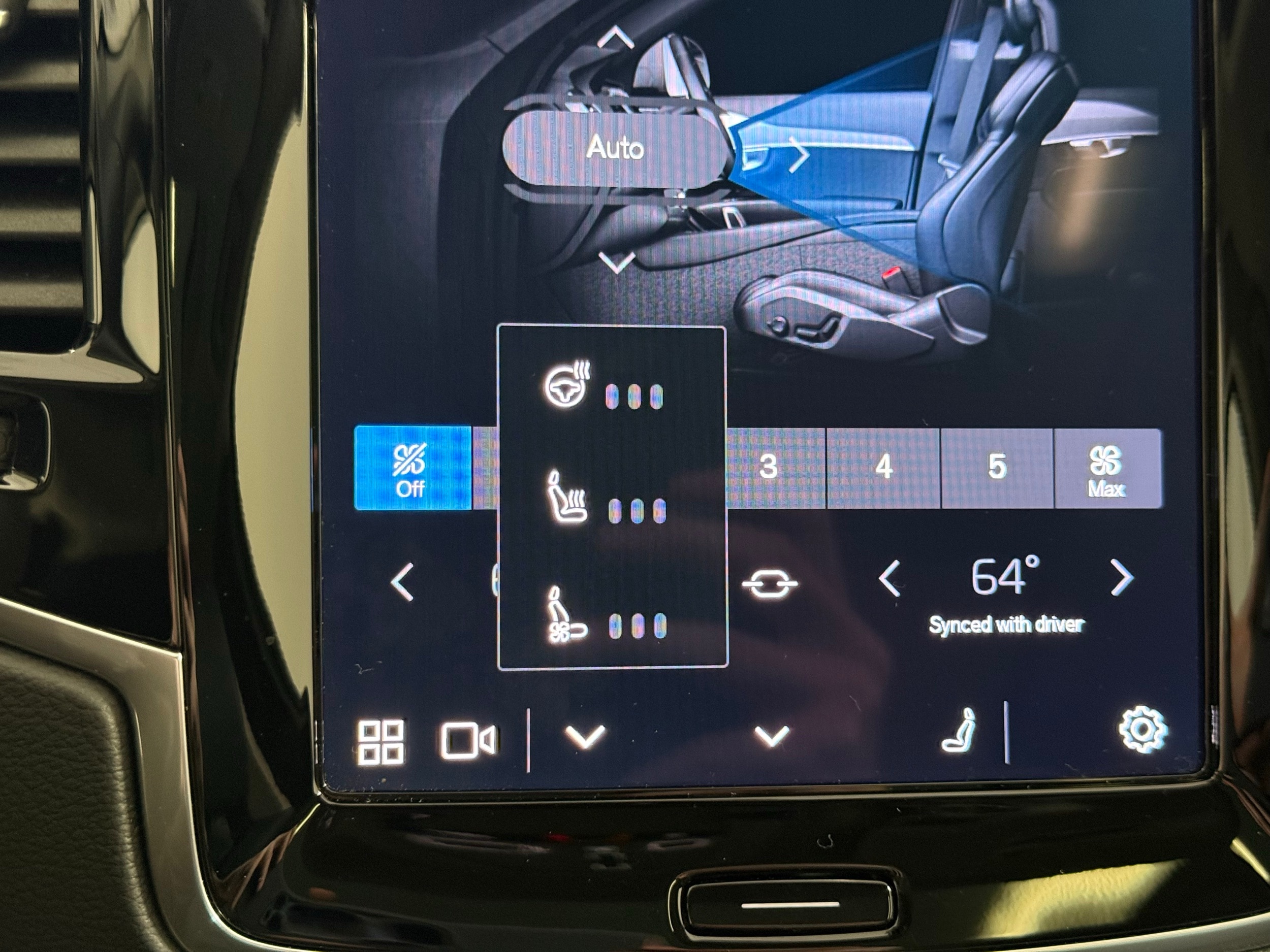 used 2024 Volvo XC90 plug-in hybrid car, priced at $63,500