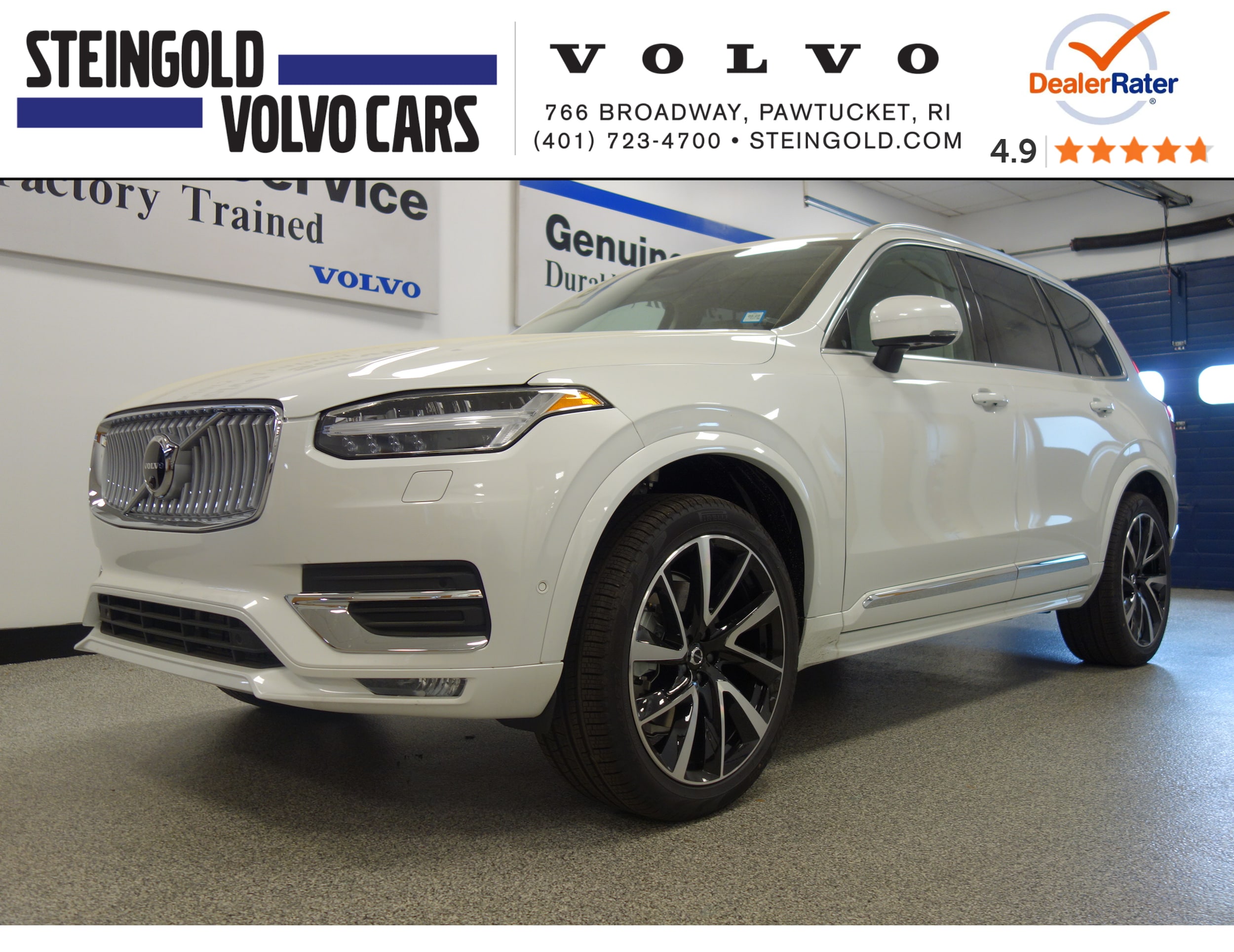 new 2024 Volvo XC90 car, priced at $68,255