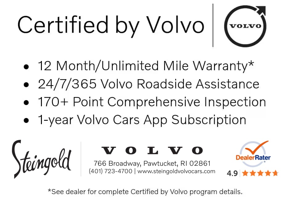 used 2025 Volvo XC60 car, priced at $47,200