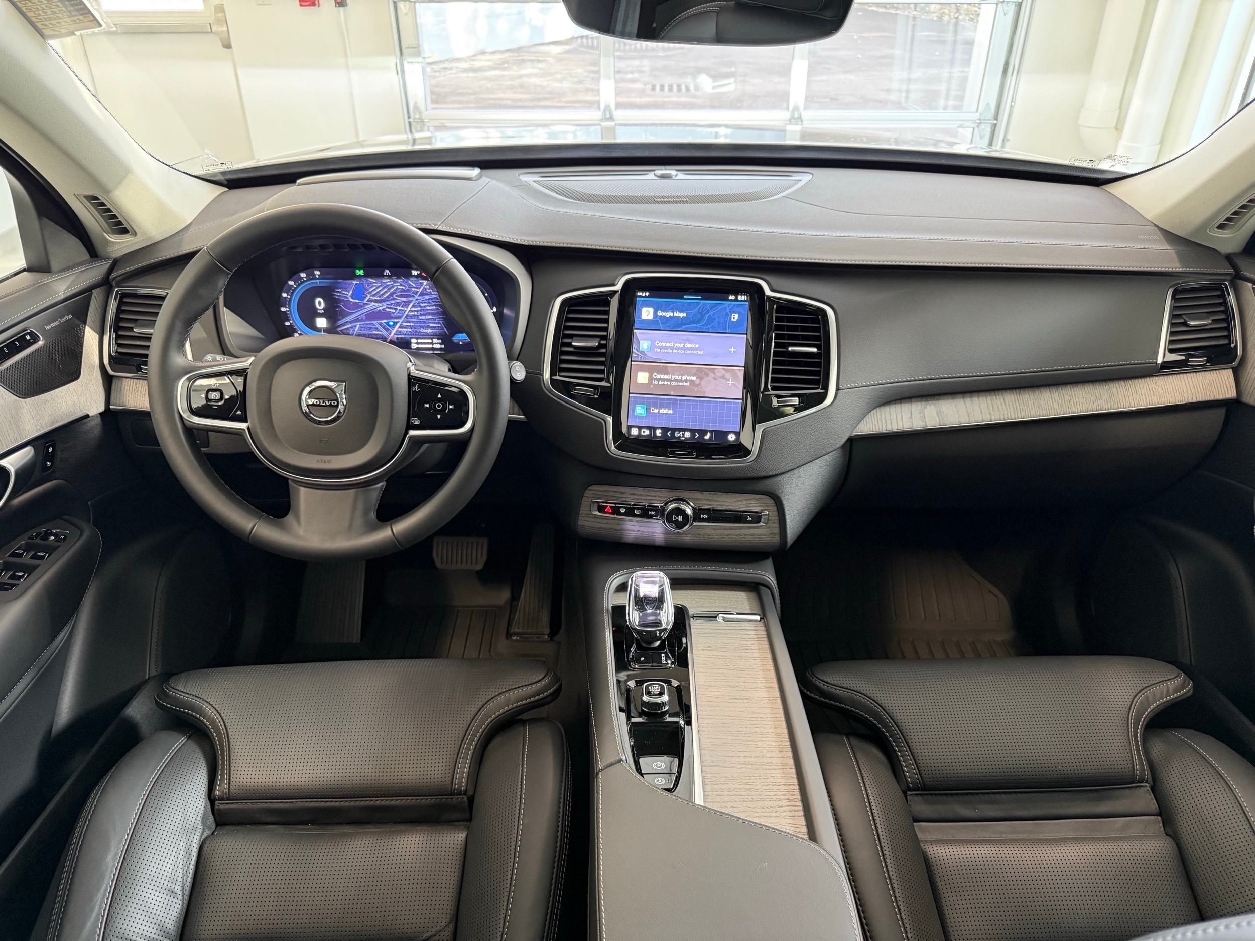 used 2024 Volvo XC90 plug-in hybrid car, priced at $63,500