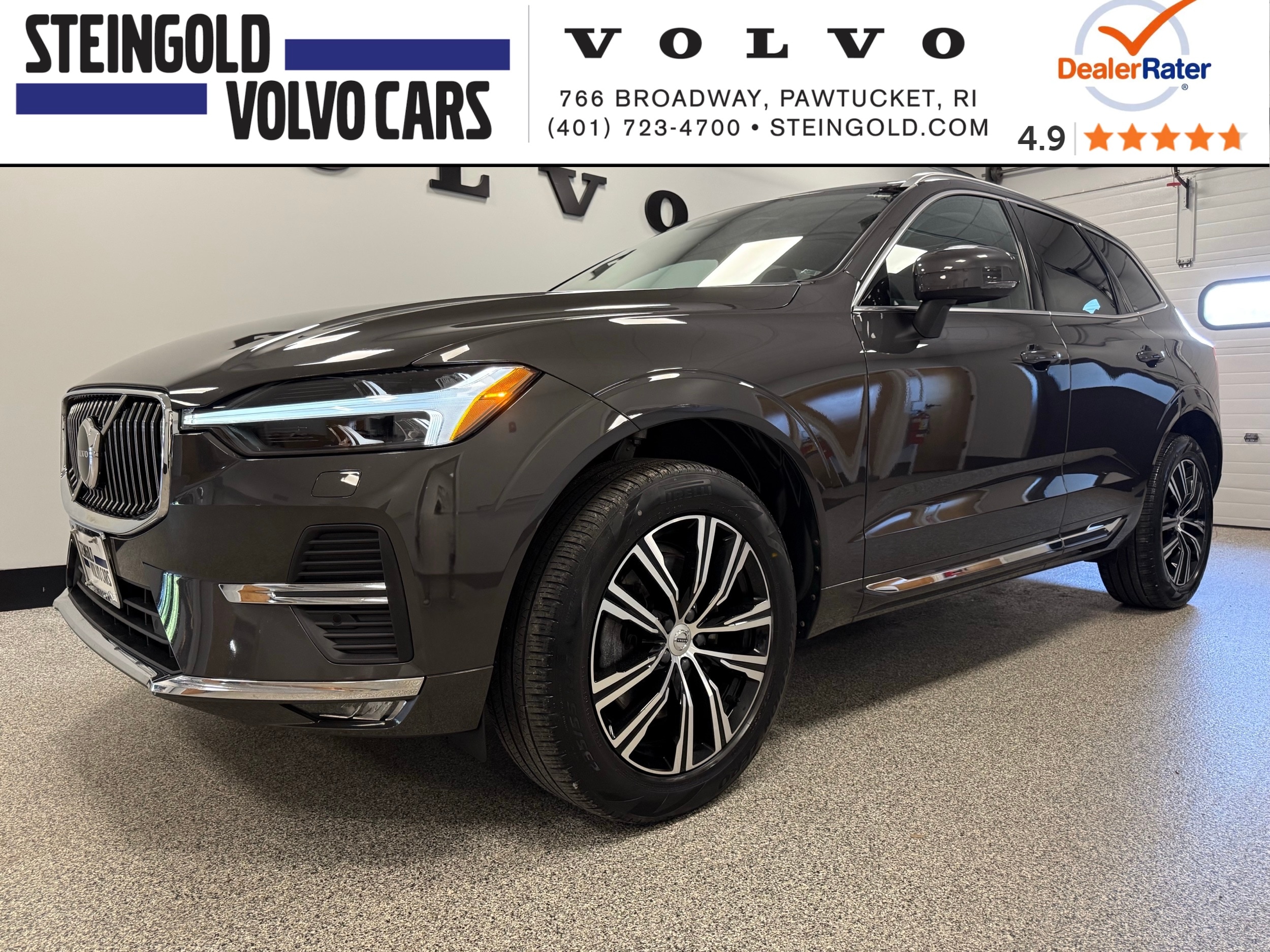 used 2022 Volvo XC60 car, priced at $39,500