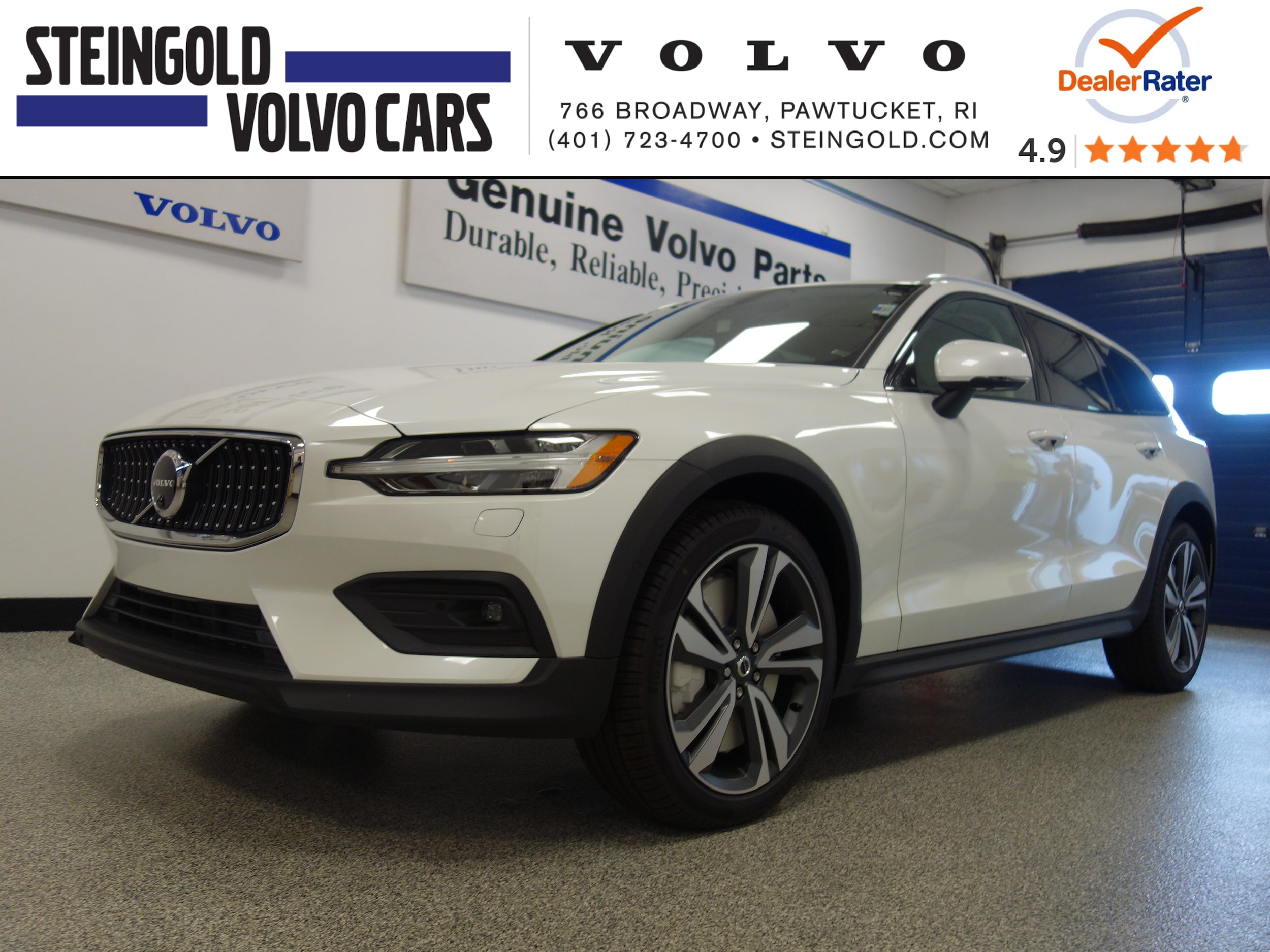 new 2025 Volvo V60 Cross Country car, priced at $55,025