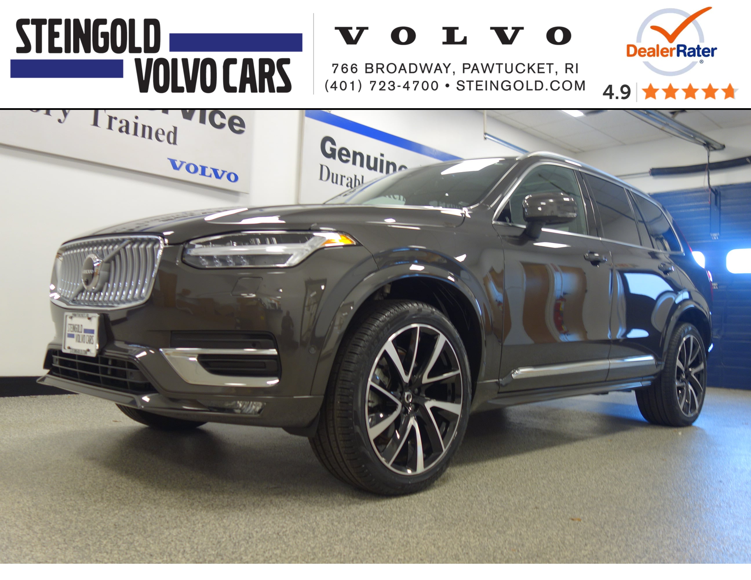 used 2023 Volvo XC90 car, priced at $57,500