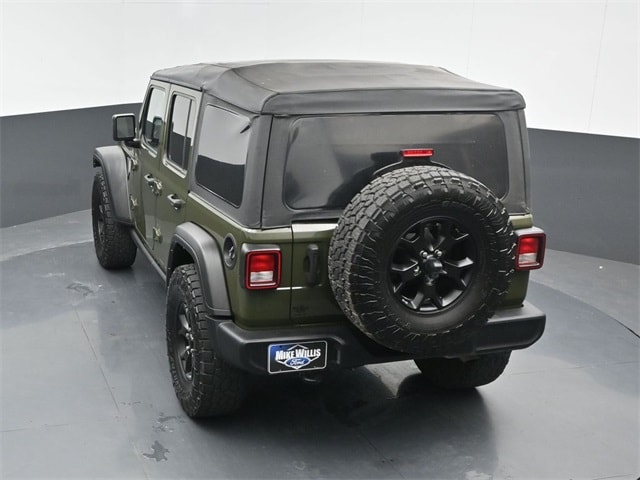 used 2022 Jeep Wrangler car, priced at $29,956