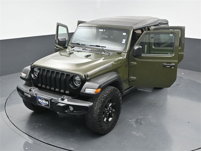 used 2022 Jeep Wrangler car, priced at $29,956
