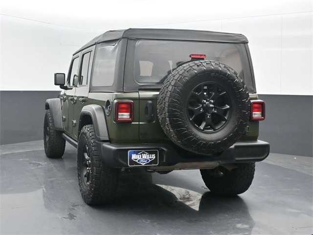 used 2022 Jeep Wrangler car, priced at $29,956