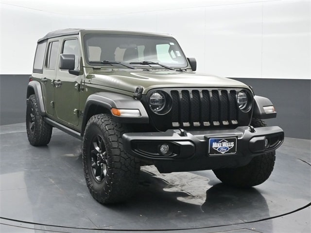 used 2022 Jeep Wrangler car, priced at $29,956