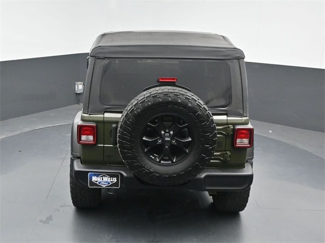 used 2022 Jeep Wrangler car, priced at $29,956