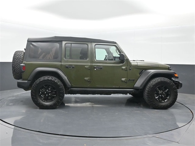 used 2022 Jeep Wrangler car, priced at $29,956