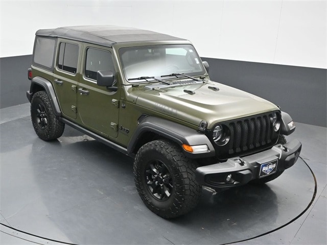 used 2022 Jeep Wrangler car, priced at $29,956