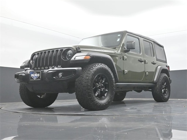 used 2022 Jeep Wrangler car, priced at $29,956