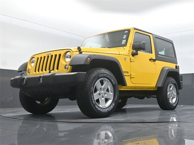 used 2015 Jeep Wrangler car, priced at $18,195