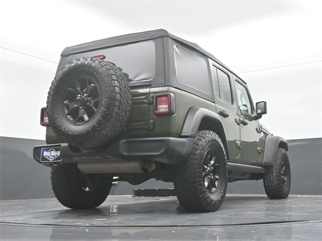 used 2022 Jeep Wrangler car, priced at $29,956