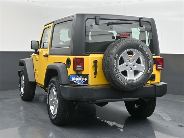 used 2015 Jeep Wrangler car, priced at $18,195