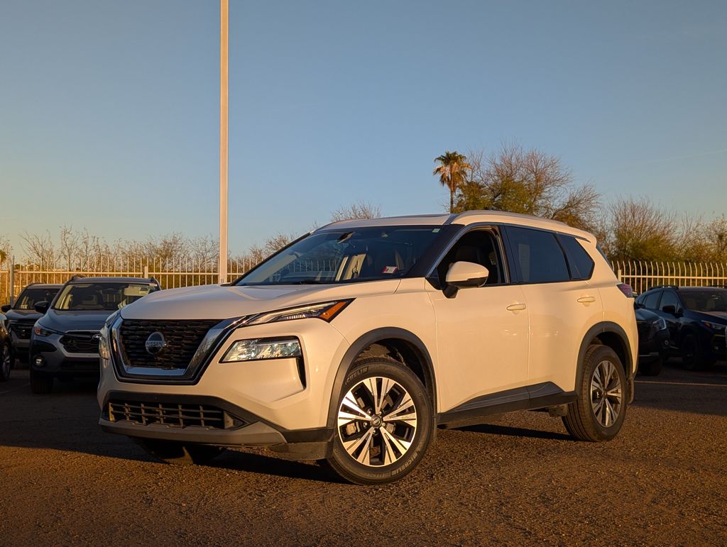 used 2021 Nissan Rogue car, priced at $17,000