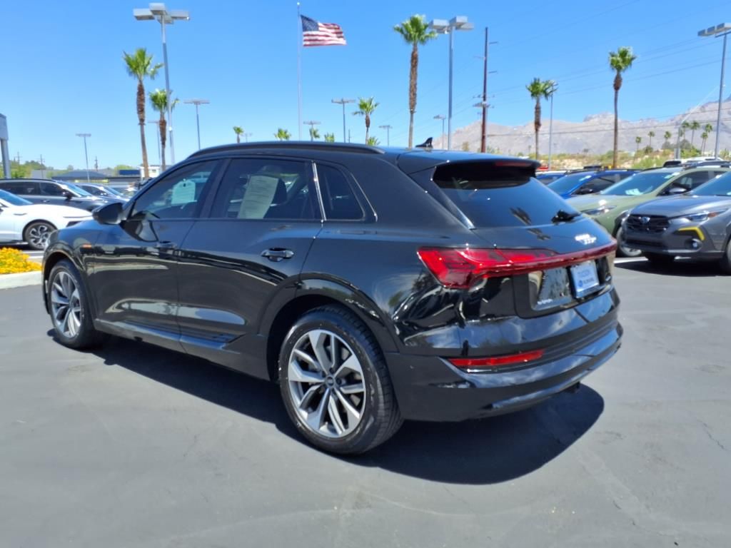 used 2021 Audi e-tron car, priced at $27,000
