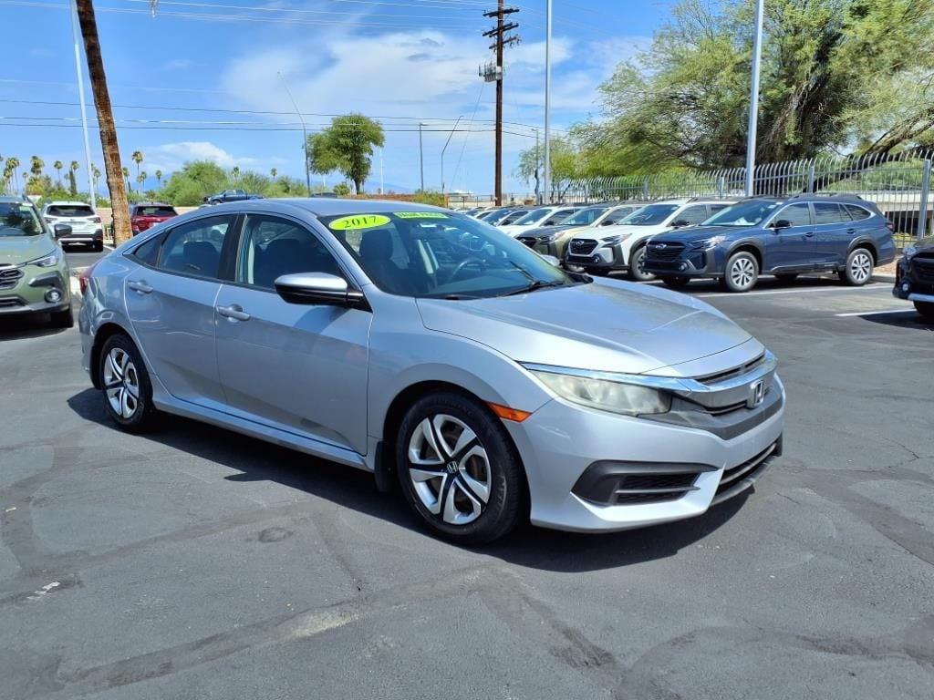 used 2017 Honda Civic car, priced at $8,000