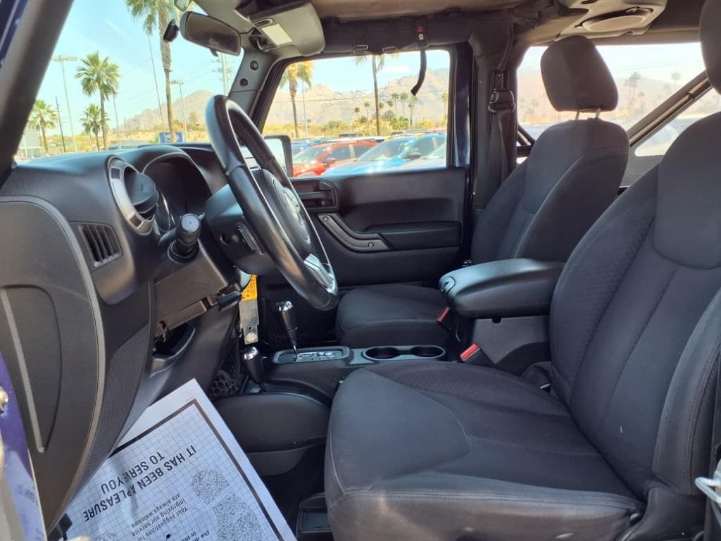 used 2013 Jeep Wrangler car, priced at $16,000
