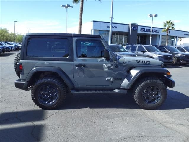 used 2023 Jeep Wrangler car, priced at $30,000