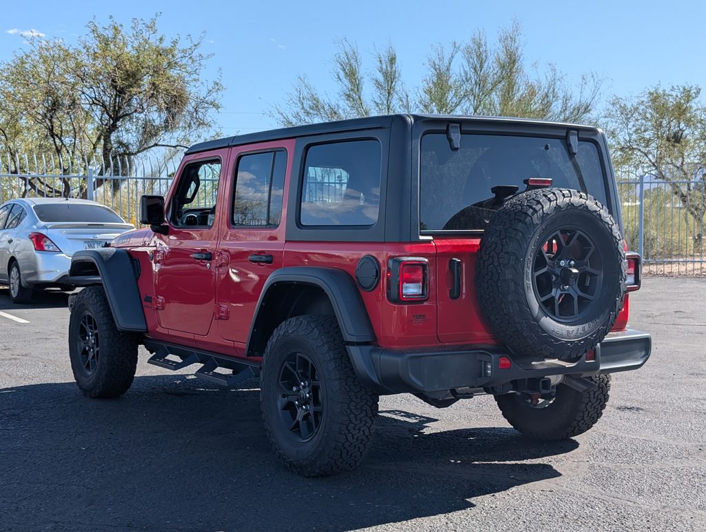 used 2024 Jeep Wrangler car, priced at $37,000
