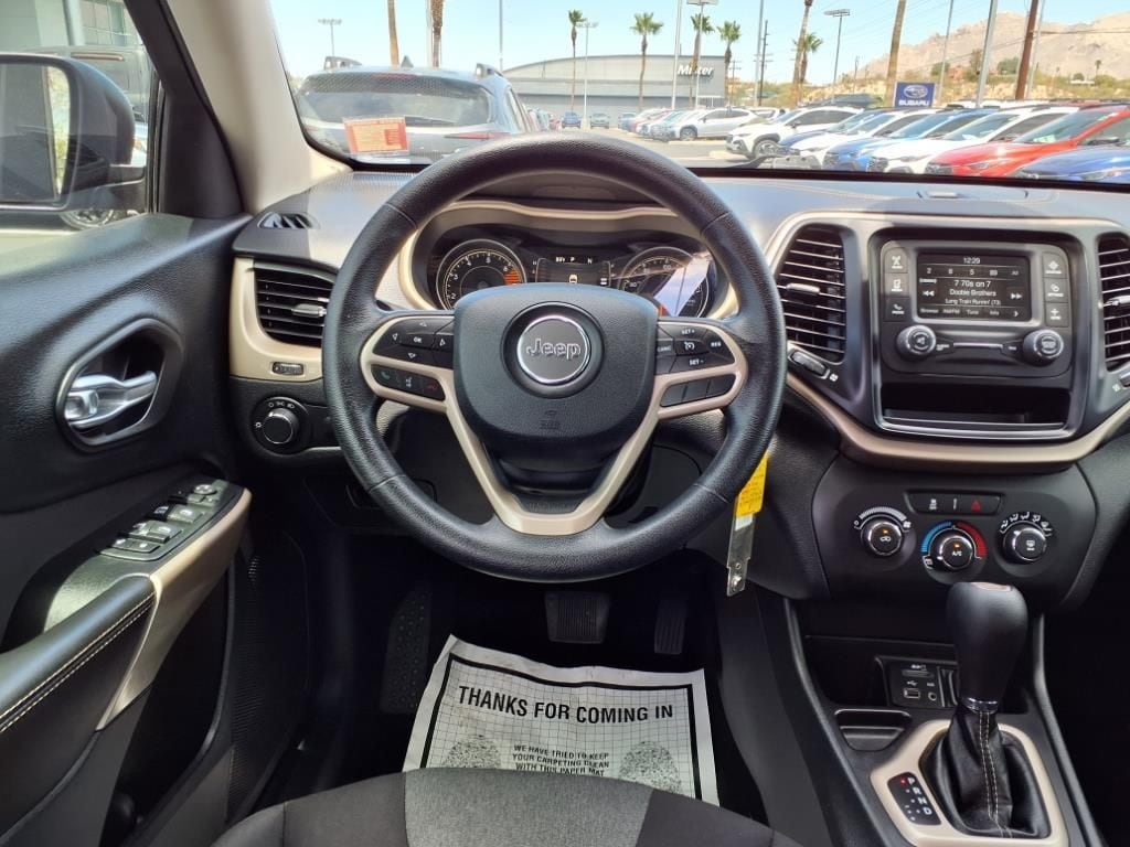 used 2017 Jeep Cherokee car, priced at $12,000