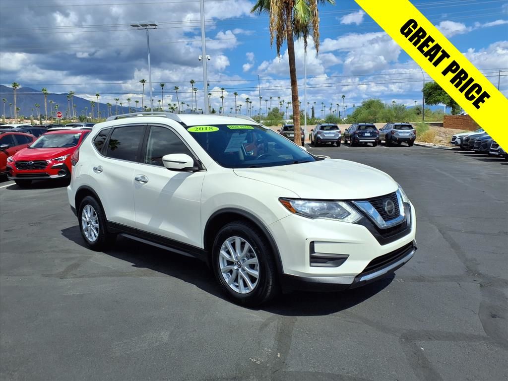 used 2018 Nissan Rogue car, priced at $8,000