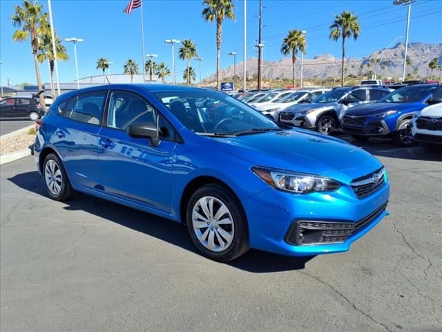 used 2021 Subaru Impreza car, priced at $18,500