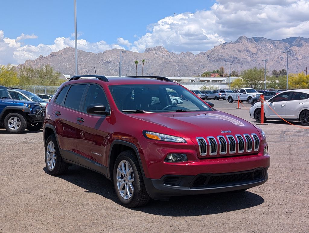 used 2017 Jeep Cherokee car, priced at $13,500