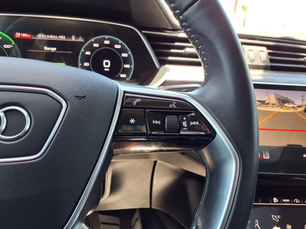 used 2021 Audi e-tron car, priced at $27,000