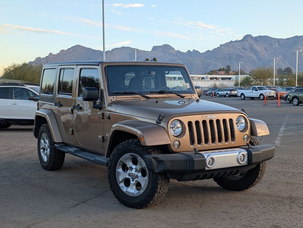 used 2015 Jeep Wrangler Unlimited car, priced at $15,000