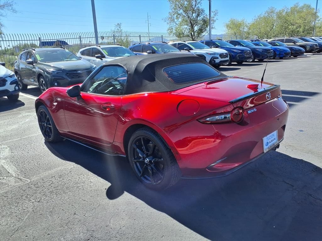 used 2021 Mazda MX-5 car, priced at $22,000
